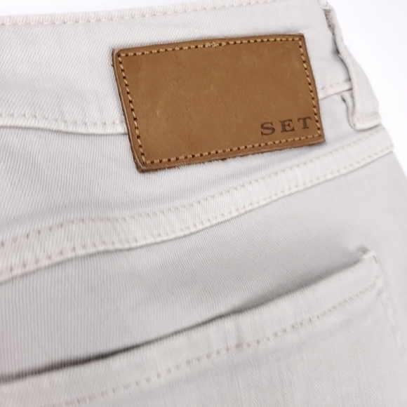 New SET Skinny Fit Pants German Lux Brand Sz 2 - Picture 3 of 14